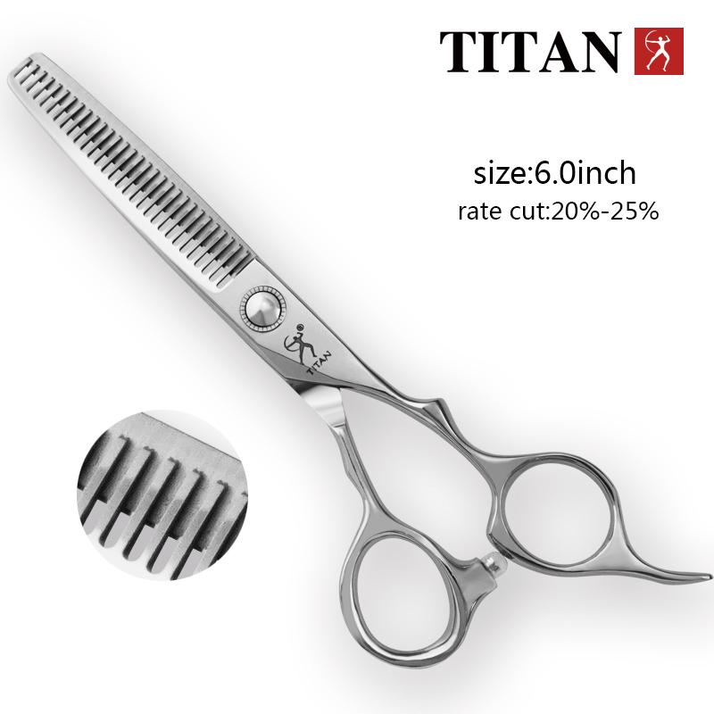 TITAN Профессиональные парикмахерские инструменты для салона стрижки волос Филировочные ножницы Ножницы для волос 6,0,7,0 дюйма