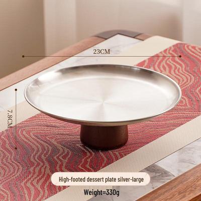 Абай Высокая фруктовая и пирожная сервировочная тарелка