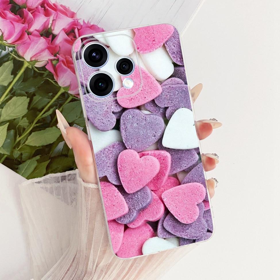 Transparent For Oppo Reno15 Cover Luxury Cute Cat Fashion Butterfly Cool Painted Bumper Casing For Oppo Reno15 5G CPH2825 Case