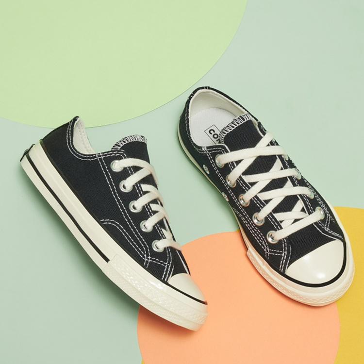 (GS) Converse Chuck 70 Low 'Черный' Детские 368986C