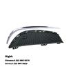 A2138851122 A2138850822 A2138850622 Front Bumper Lower Left Right Grill Grille Cover Chrome Trim For Mercedes Benz E Class W213