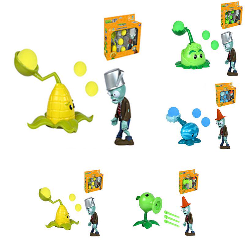 Увлекательный игровой набор Plants Vs Zombies с яркими мини-фигурками для детей