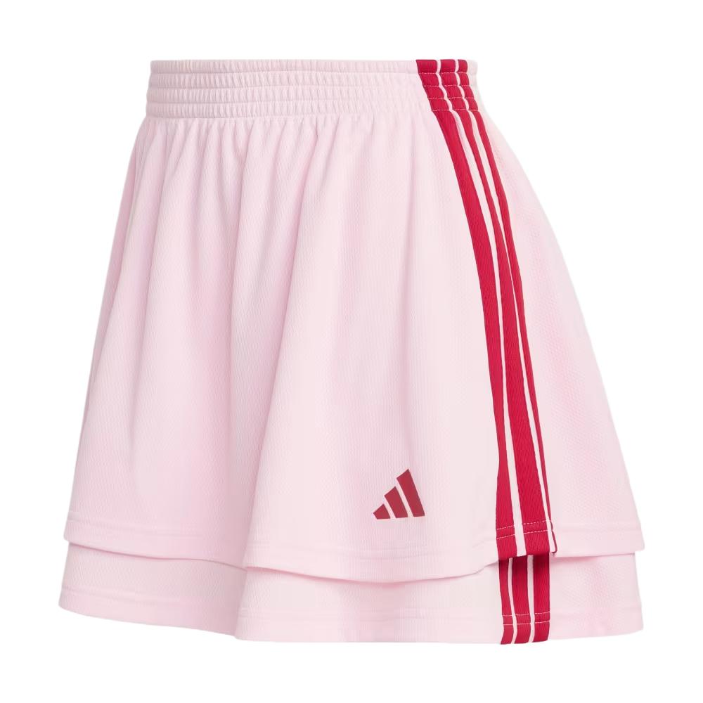 adidas Спортивная одежда House Of Tiro Дышащая повседневная юбка средней посадки Женские юбки KB6099