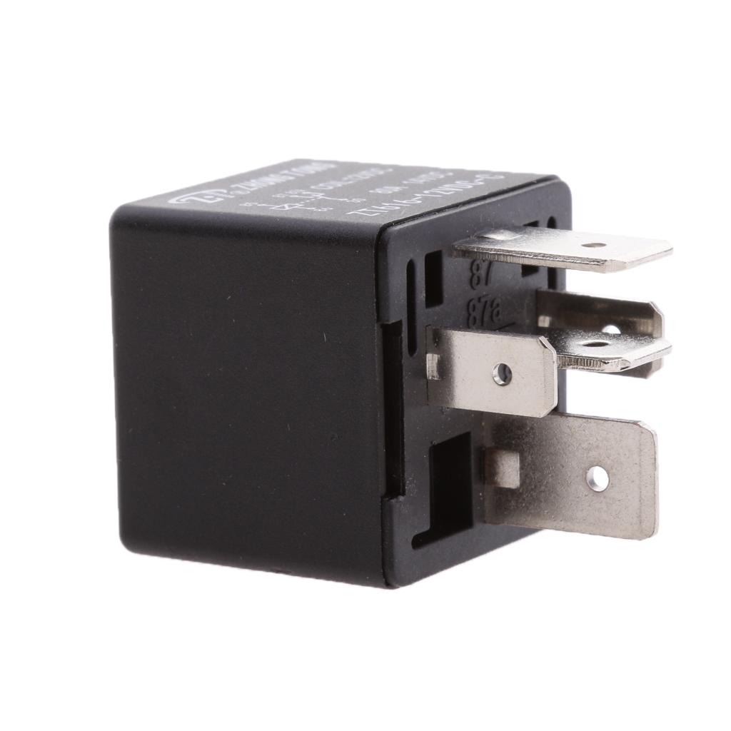 12V 80A 5-Pin SPDT  Automotive Change Over Relay Sealed Construction