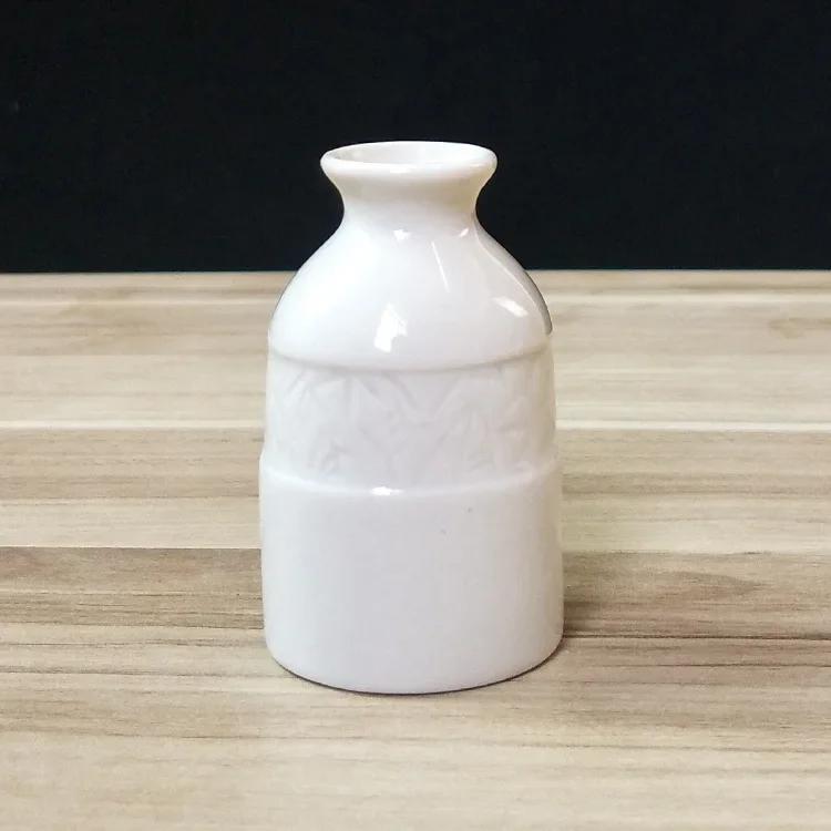 1 шт., мини-керамическая ваза ярких цветов, настольный цветочный горшок, домашняя ароматерапия, цветочная композиция, ваза, гидропоника, украшения для дома, ремесла