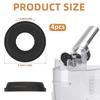 4 шт./комплект Силиконовые герметичные сменные пробки для насадки аппарата для приготовления замороженных напитков FS301/FS301C Аксессуары
