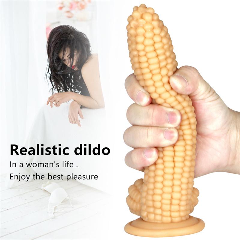 Кукурузный пенис, анальная пробка, растительный пенис, имитация большого фаллоимитатора, товары для взрослых, женское устройство для мастурбации, секс-товары для взрослых