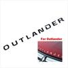 1Pcs For Outla/nder ABS Chrome Car 3D Letters Front Hood Emblem Badge Logo Sticker Auto Accessories