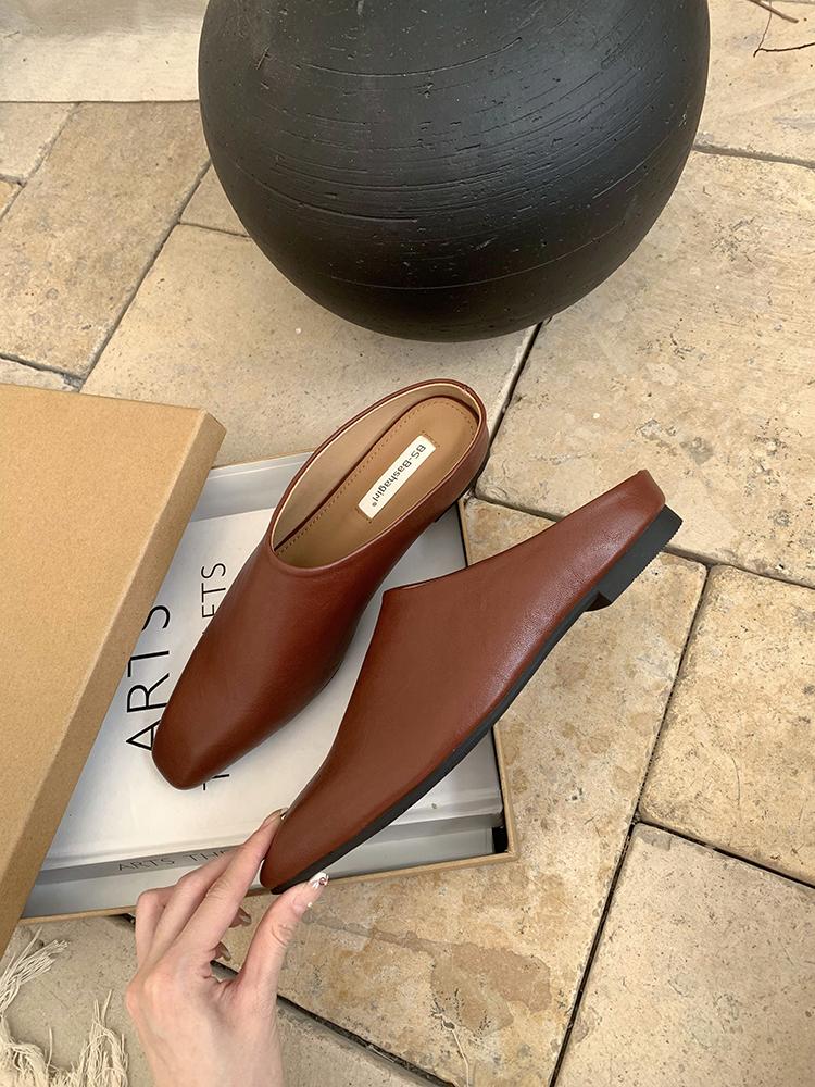 Мода Bailamos Бренд Женские Тапочки Женские Летние Новые Слипоны Женские Повседневные Мюли Обувь Мягкий Плоский Каблук Уличные Платье Сандалии Обувь Mujer