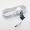 Couleur Blanche Longueur 100cm Câble De Chargeur Original Samsung, Cordon De Charge Rapide, Micro USB, 2A, Transfert De Données Po