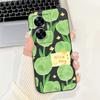 For Realme C55 Case RMX3710 Cover Lovely Avocado Silicon Camera Lens Protective Phone Cover For Realme C55 C 55 RealmeC55 Bumper