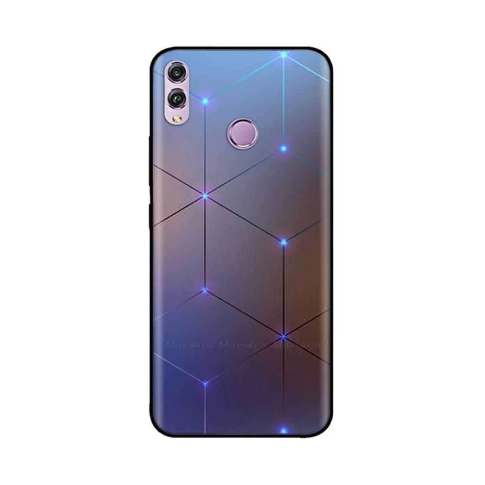 Чехол для Huawei Honor 8X Силиконовый Мягкий ТПУ Мультяшный Расписной Задняя Крышка Чехол для Телефона для Huawei Honor 8X 8 X Honor8x Чехлы Бампер