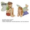 Backyard Fairy Garden Supplies 2Pcs/Set Boy And Girl Statues, Resin Miniature Figurines, DIY Craft for Dioramas Cute Mini Figures Garden, Potted