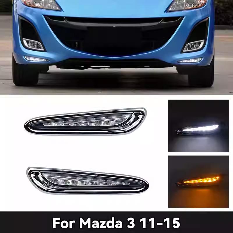 Mazda 3 Xingcheng LED Daytime Running Lights & Turn Signals