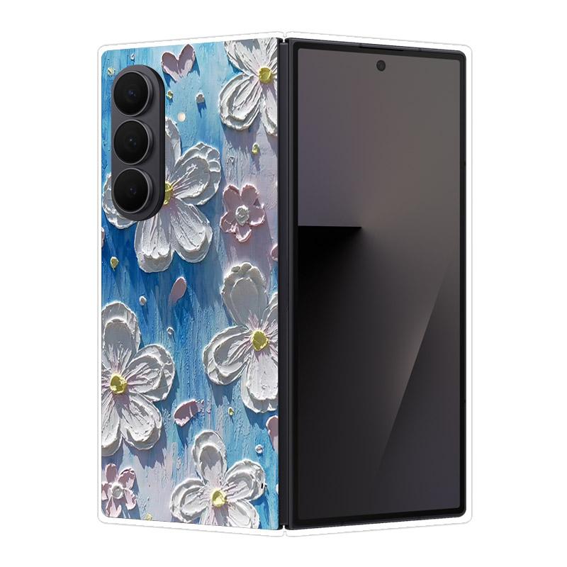 Прозрачный чехол для телефона Samsung Galaxy Z Fold 7 6 5 4 3 2 Защитная крышка Жесткий ПК Прозрачный Ударопрочный Бампер Для Samsung Z Fold7