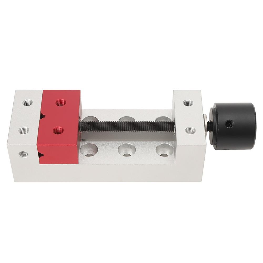 50mm Mini Drill Press Bench Vice CNC Machined Flat Clamp Flat Bench Vise Parallel Table Fixing Tool Mini Right Angle Vise