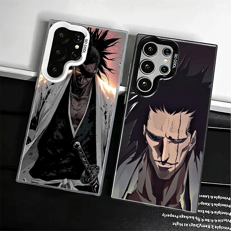 Bleach Кемпачи Зараки Мягкий чехол для телефона для Samsung Galaxy S24 S25 FE S26 Edge S23 Ultra S22 Plus S21 + Ударопрочная задняя крышка