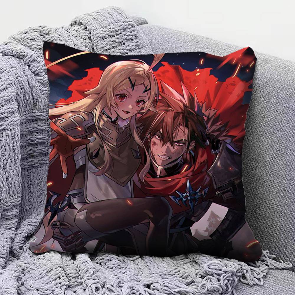 Sentenced To Be A Hero Anime Pillow Covers, Home Sofa Cushion Covers And Aecorative Custom