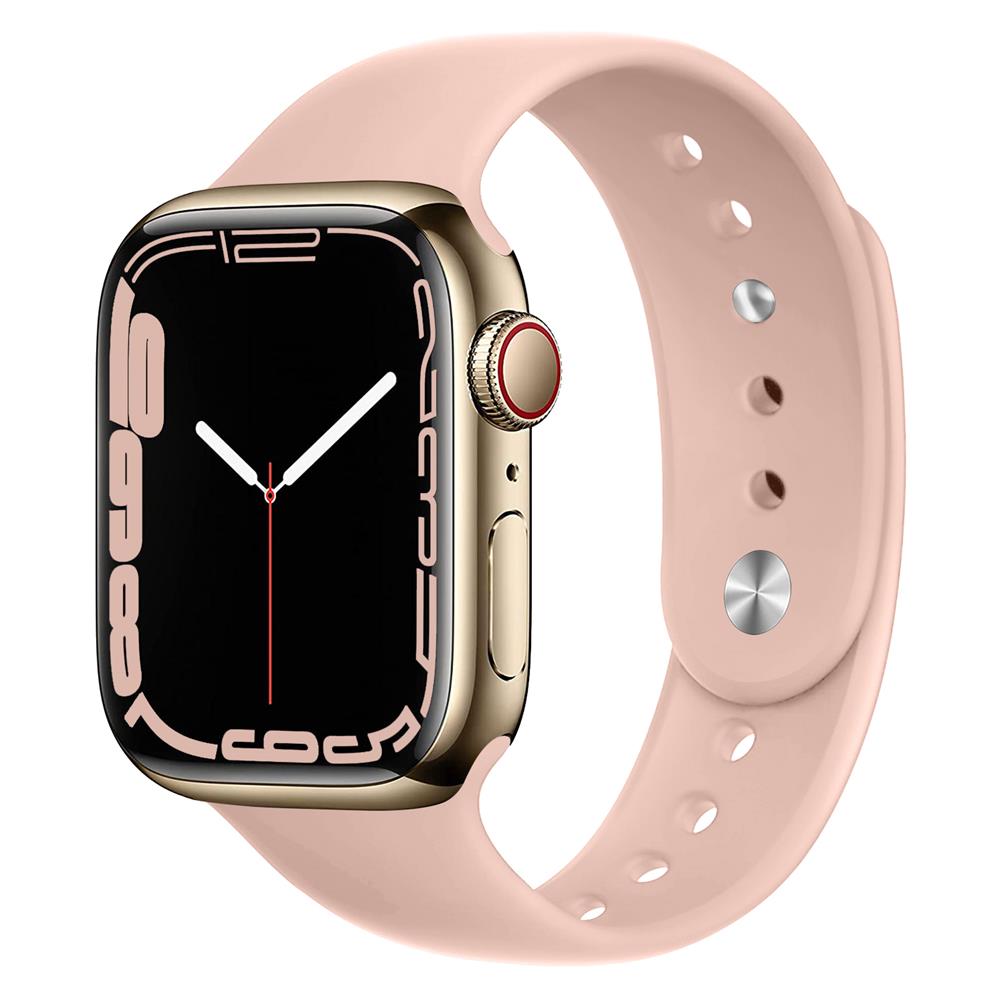 Силиконовый ремешок Для Apple Watch band 40мм 44мм 49мм 45мм 41мм 38мм 42мм 44 мм correa bracelet iWatch series 9 8 7 6 3 SE ultra 2