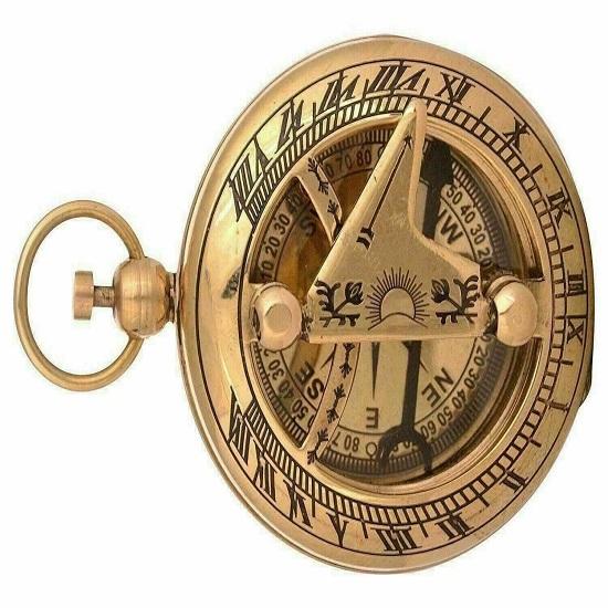Кнопка латунный морской компас морской карманный морской рабочий компас