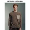 UR Men's Autumn/Winter Color-block Knit Sweater