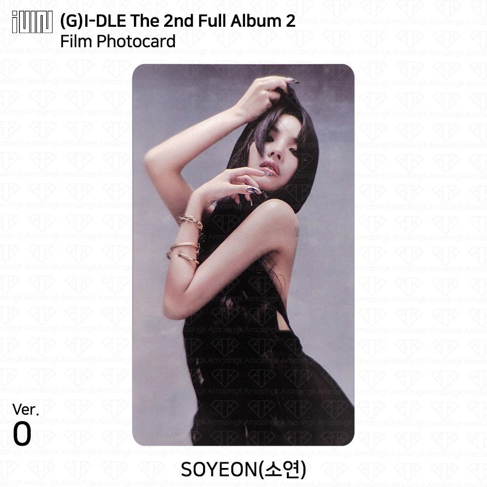 (G)I-DLE G-idle второй полный альбом 2 две фотокарточки мини-плакат открытка KPOP
