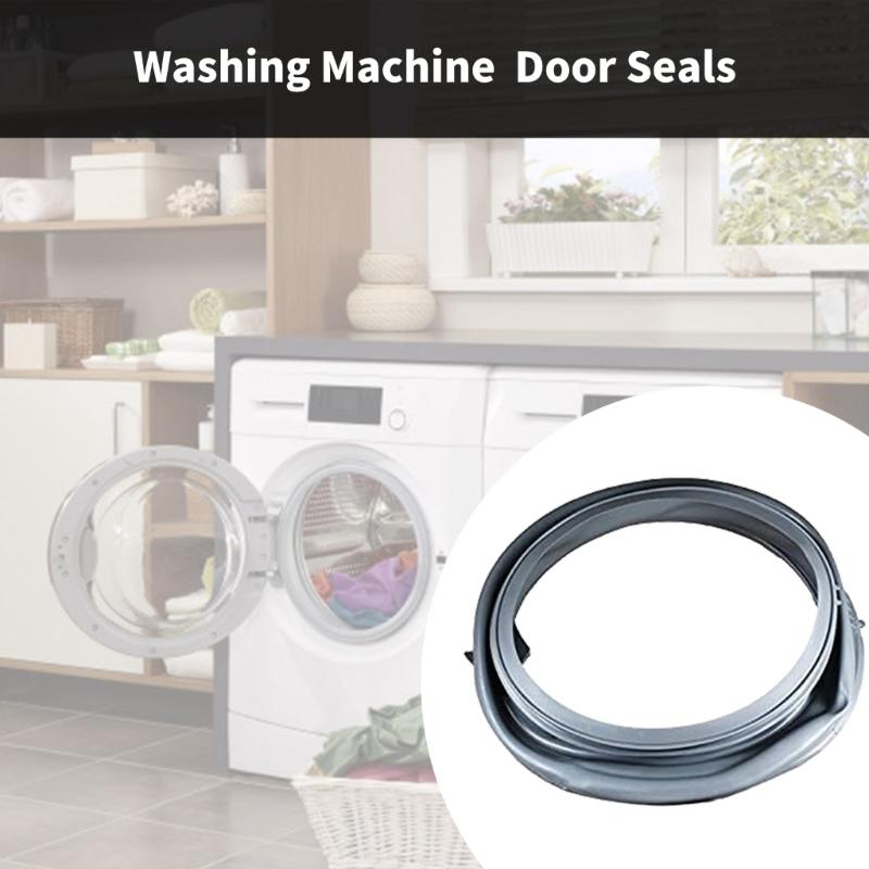 Резиновые кольца уплотнителя дверцы стиральной машины W10290499 Высокоэластичная резиновая прокладка Запасная часть уплотнителя двери Легко установить