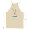 Tablier de cuisine - Aurélie Cerf - Motif Joyeux Noël - Coton résistant - Imprimé en Bretagne
