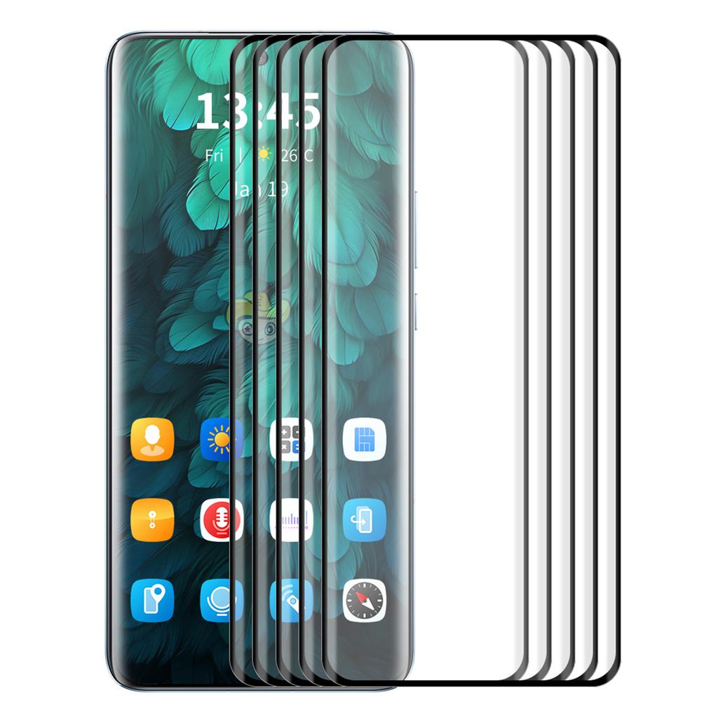 ENKAY HAT PRINCE 5PCS For OnePlus Ace 2 5G/Ace 2 Pro 5G/11R 5G Screen Protector 3D Curved Film Support Fingerprint Unlock