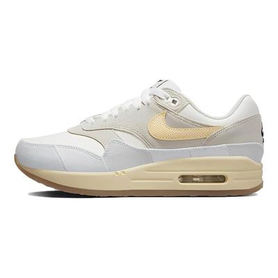 Air Max 1 87 Crepe - Light Bone Женские кроссовки кремовые бледно-ванильные с парусом FJ4735-001