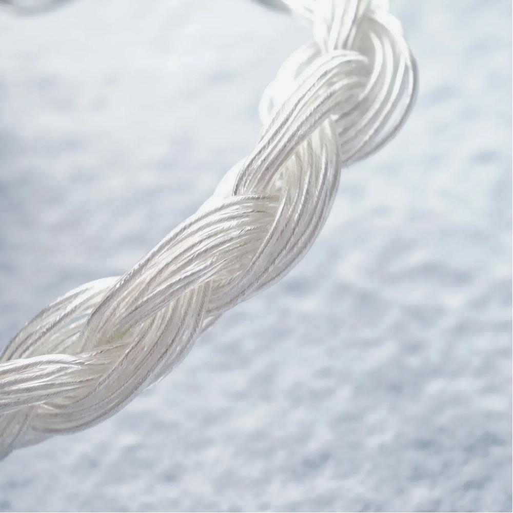 Replacement Cable for FiiO FH3 FH9 FD15 32-Core Graphene-Coated 1.2m 2.5/3.5/4.4 32-Core Tangle-Free Design Earphone Wire