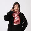 Панама Женский Осенне-зимний Клетчатый Вязаный Шерстяной Шарф Утолщенный Теплый Шейный Модный Роскошный Бренд H129