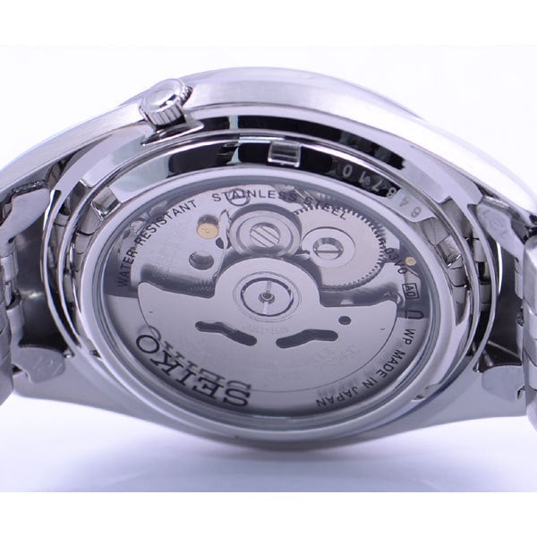 Seiko 5 SS Bracelet Grey SNKL19J1 Wrist Watch for Men
