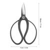 Bonsai Scissors, Composite Steel Pruning Shears, Garden Tools for Beginners, Ergonomic Non-Slip Handle, 18cm, for Pruning Plants