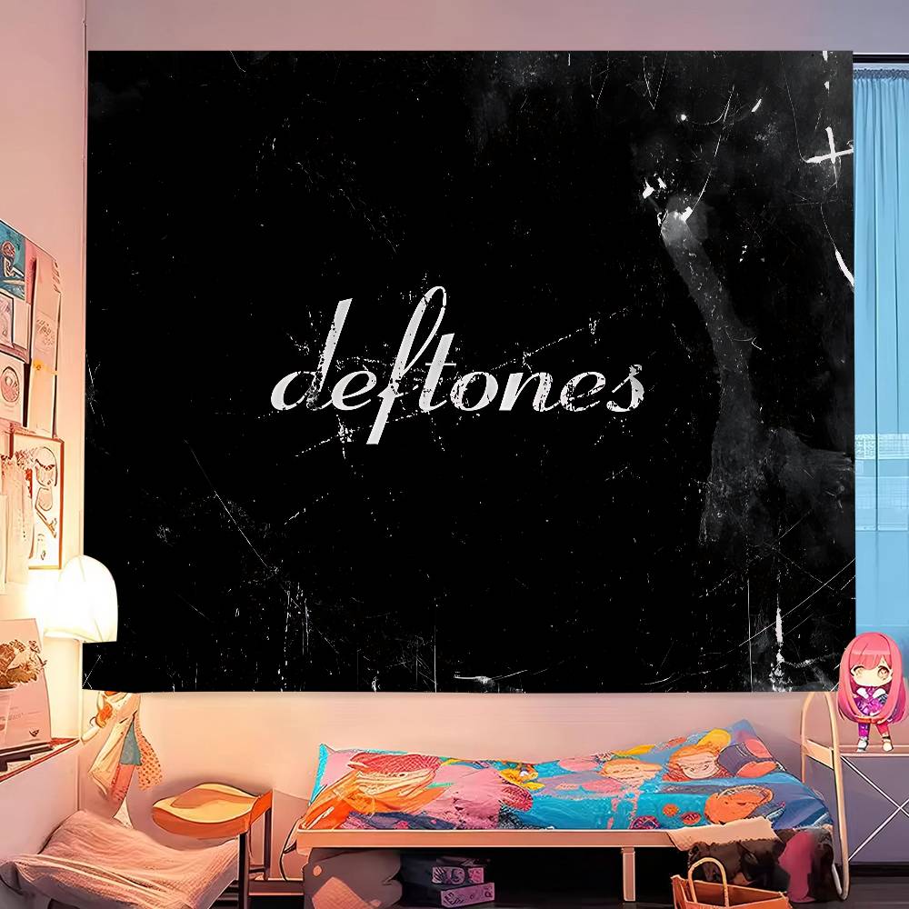 Band DDeftones Music DIY Wall Tapestry For Living Room Home Dorm Decor Wall Art Decor