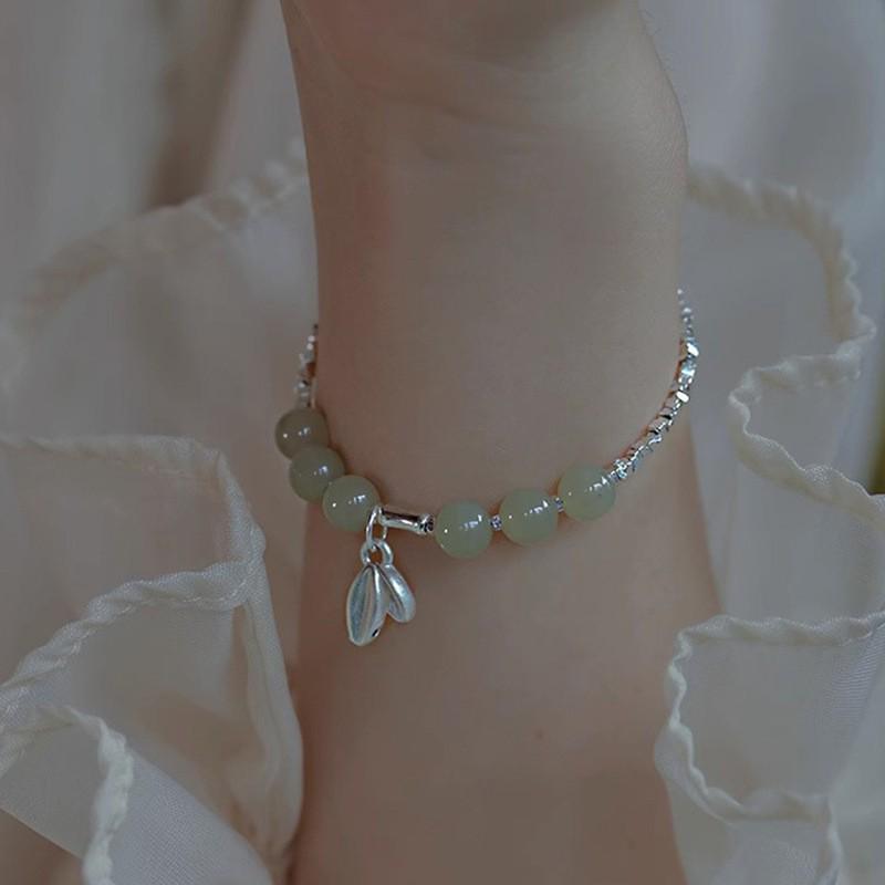 Элегантный браслет из стерлингового серебра с жемчугом - изысканный легкий роскошный подарок для подруг и модное украшение для рук