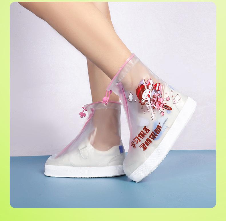 Детские водонепроницаемые резиновые сапоги средней высоты — нескользящие, прочные и симпатичные для мальчиков и девочек