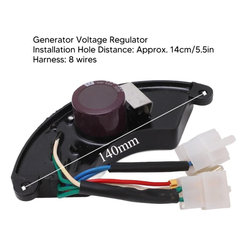 3-фазный генератор 8 проводов АВР 5-7,5 кВт регулятор напряжения выпрямитель силовое оборудование