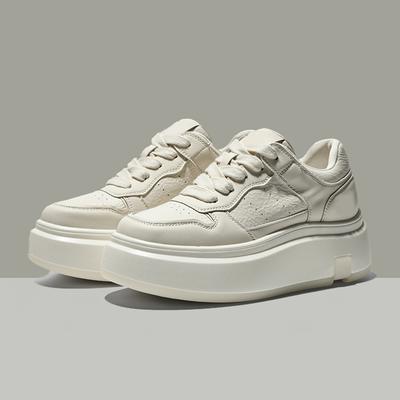 Мода 2024 Бренд Кожа Мужские Кроссовки Белые Платформа Женские Спортивные Кроссовки Женская Вулканизированная Обувь Кроссовки Повседневные Женские Кроссовки