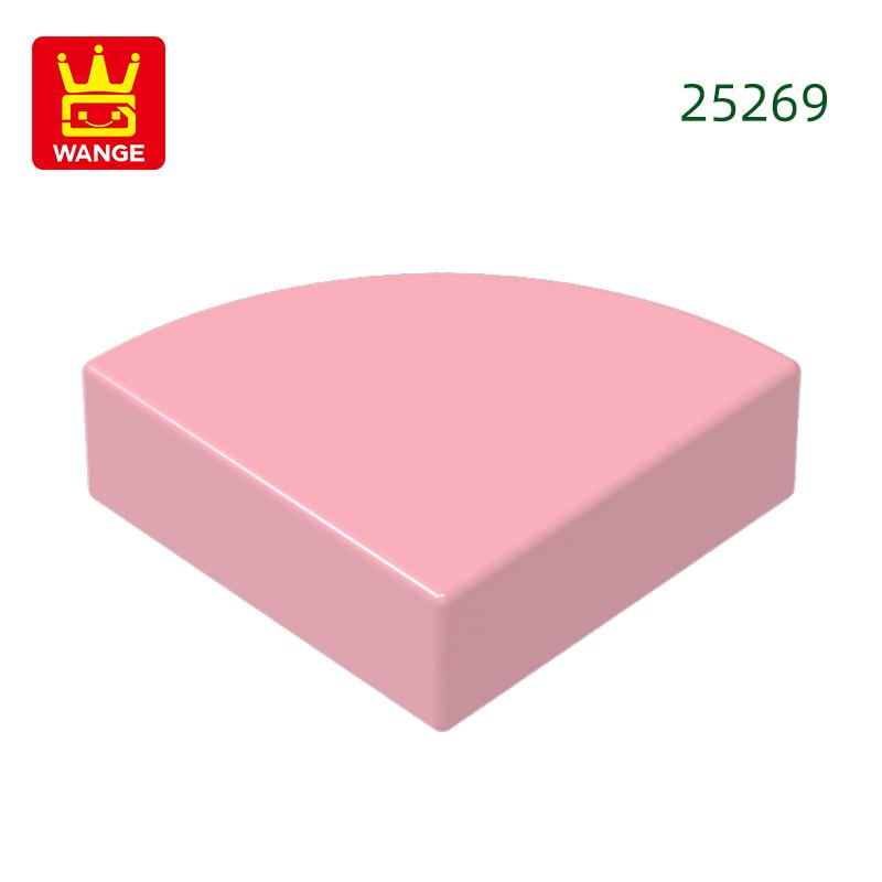 884 шт./Лот 25269 Плитка Круглая 1x1 Четверть Блока Moc Hue Аксессуары Совместимые с Кирпичом DIY Детская Игрушка Прочный Ящик