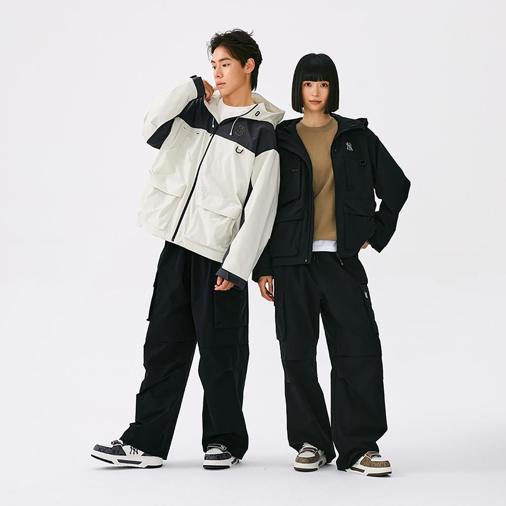 New MLB New York Yankees Basic Collection 25FW Jacket Unisex Standard Black 3AWJB0554-50BKS