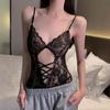 Sex underwear new sexy onesie women's lace uniform temptation hollow passion free open set large size