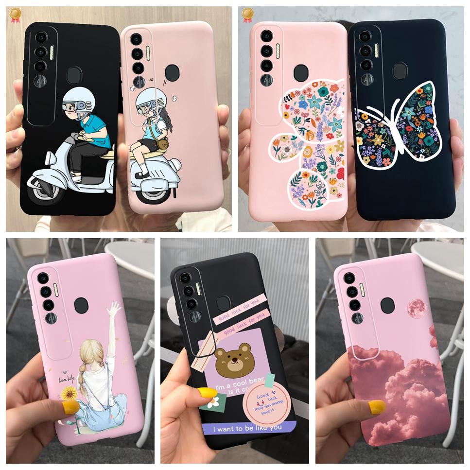 Чехол для Tecno Spark 7 P Pro 7P 7Pro Милые Девочки Медведь Задняя Крышка Силиконовый Для Tecno Spark7 P Pro Spark 7 P Pro 7P 7Pro Чехол для Телефона