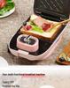 Multi-Function Breakfast Maker: Sandwich, Toast, Waffle, and Egg Cooker