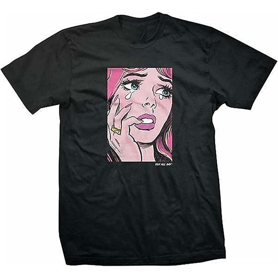 MYCHOME Мужская DGK Last Crush Футболка с коротким рукавом Черная Одежда Футболки Черные Футболки Черные