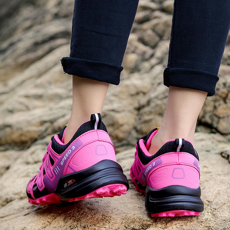 Женская модная водонепроницаемая нескользящая походная обувь, мягкая и удобная уличная обувь, кроссовки, размер 36-42