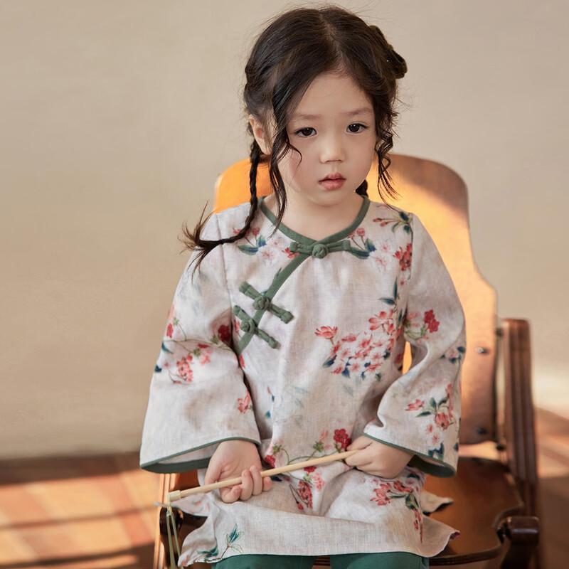 LUSON Набор платьев в китайском стиле для девочки: Ципао и Костюм Тан