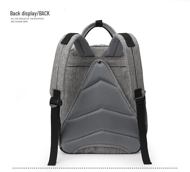 Versatile Large Capacity Diaper Backpack: Wet/Dry Separation, Multi-Compartment Mommy & Baby Bag