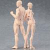 Drawing Figures For Artists Action Figure Model Human Mannequin Man andWoman Set