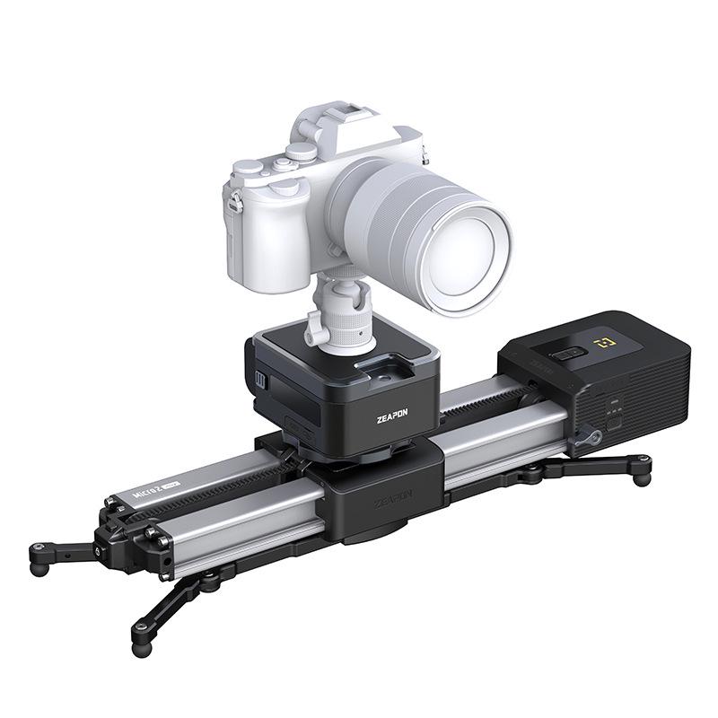 ZEAPON Micro2Plus Профессиональный слайдер для фотосъемки, Одно/Двухосевой, Фиксированная точка.
